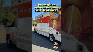 First glance at the comic book store we bought.  #LockerNuts  #comicbooks  #boughtcomicstore