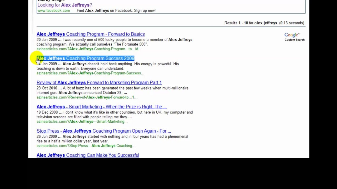 marketing you alex jefferys