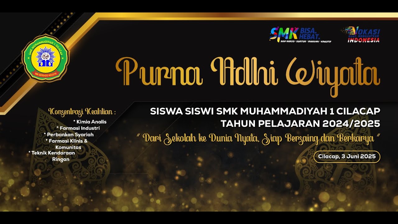 Purna Adhiwiyata SMK Muhammadiyah 1 Cilacap 2024/ 2025