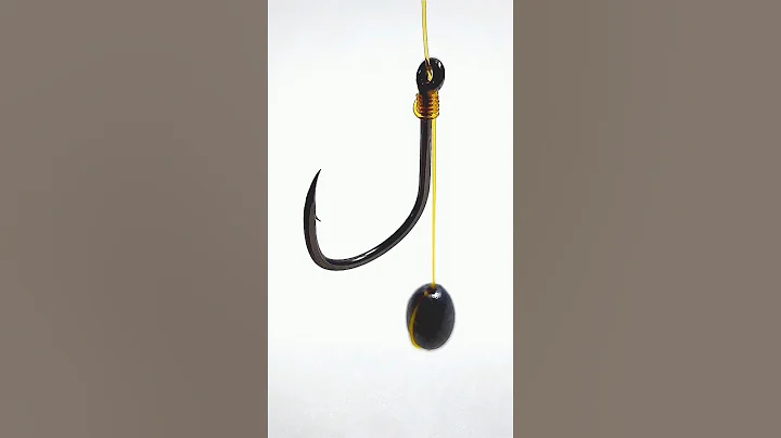 Fishing knot skills| The best to tie weight to fishing line #fishing #shorts