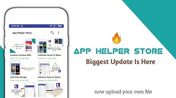 App helper store biggest update is here. now you can upload your own files in our app