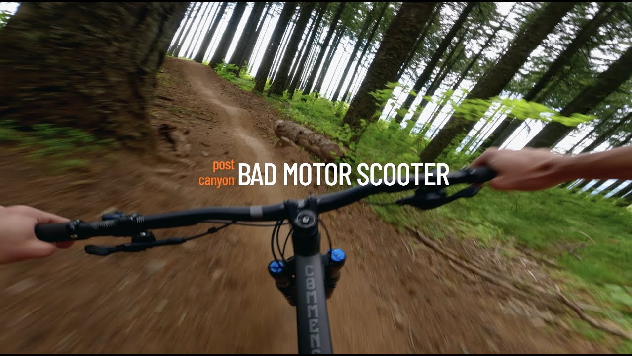 Bad Motor Scooter Post Canyon's Mini ALine YouTube