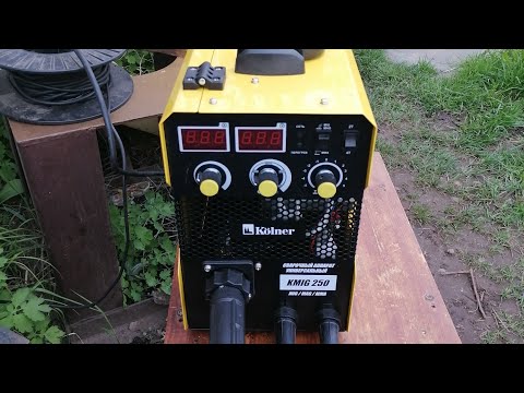 Обзор сварочного полуавтомата Kolner KMIG 250