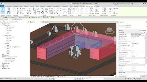 REVIT ARCHITECTURE MASSING LESSON 3. BUILDING MAKER TOOLS