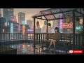 Sitting Alone in Tokyo Rain 🌧️ | Calm Lofi Beats to Relax, Study & Chill | Futuristic City