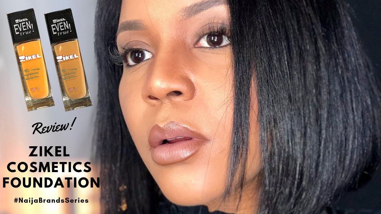 Zikel cosmetics foundation review NaijaBrandsSeries YouTube