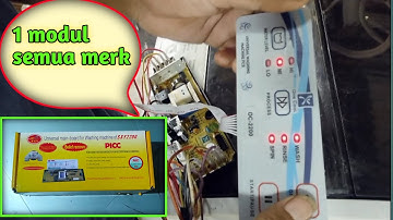 CARA PASANG MODUL UNIVERSAL MESIN CUCI SEMUA MERK,DENGAN MUDAH