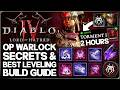 Diablo 4 - Best Warlock Leveling Build - Season 13 FAST Level 1 to 70 - Easy Lord of Hatred Guide!