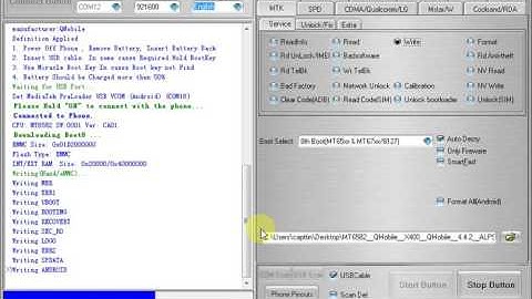 how to flash qmobile x400 with miracle box
