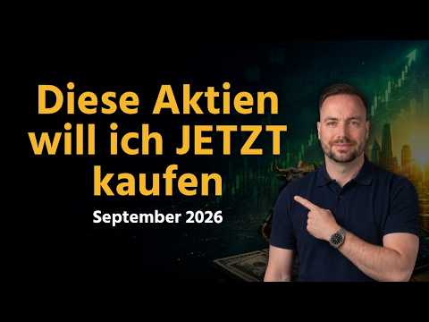 These Are the Stocks I Want to Buy in September! [Buying Opportunity, Watchlist, Buy & Hold]