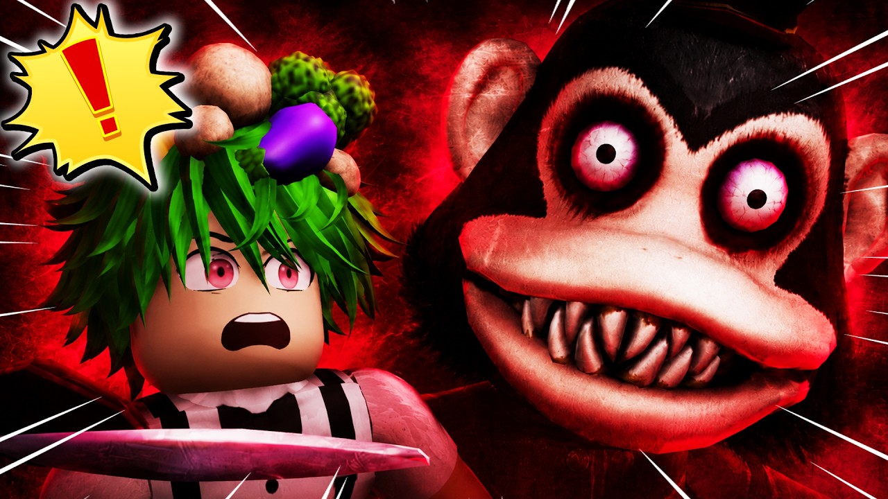 超怖い「人喰いサル」が襲ってくるホラーゲーム！悪夢から逃げるロブロックス🐵🔪『Dark Deception』【ROBLOX】よろずや🍭