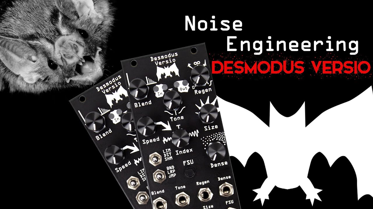 Desmodus Versio by Noise Engineering (No talking) Punchy Sounds - YouTube