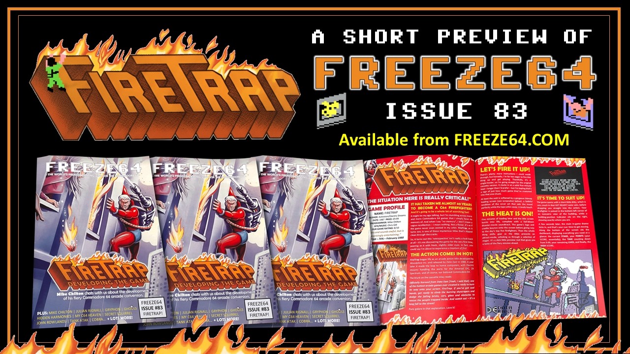FREEZE64 fanzine issue 83 for the Commodore 64 - YouTube