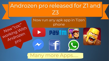 Androzen pro Update for Z1 Z2 Z3 and Z4 released