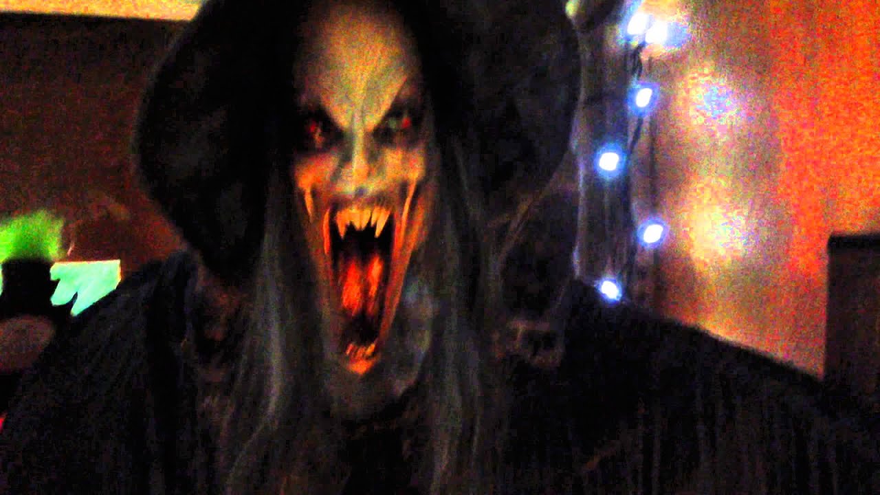 Witches' Candy House Halloween Display - YouTube