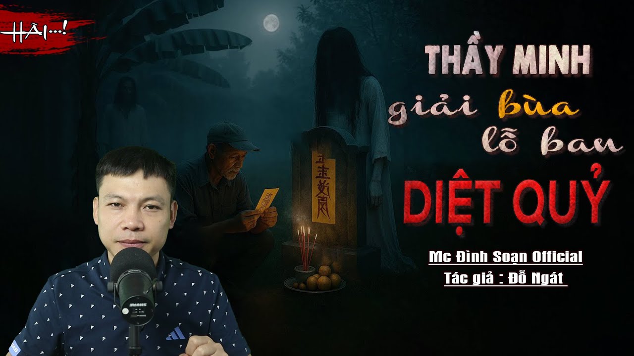 Truyện Ma : Thầy Minh Giải Bùa Lỗ Ban Diệt Qủy I Truyện Ma Thầy pháp giải bùa I Mc Đình Soạn kể Sợ