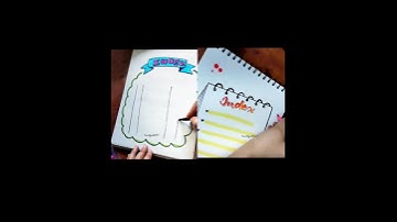 index page design for project| assignment 😊#saritapatel_87 #shorts #youtubeshorts #index