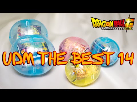 【開封動画】ガチャ５回！ドラゴンボール UDM ベスト14を回してきた！