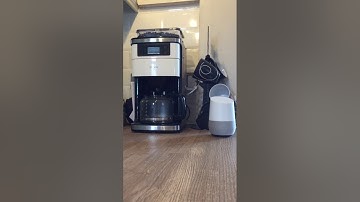 Google Home makes coffee