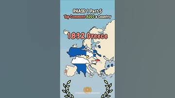 Top comment adds a country. Part 5 #europe #mapping #map #history