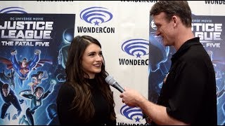 Daniela Bobadilla WonderCon Interview - Justice League vs The Fatal Five