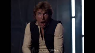 my baby shot me down but it's harrison ford unenthusiastically singing 'bang bang'