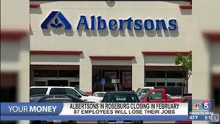 Roseburg Albertsons store closing permanently in February
