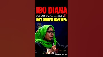 IBU DIANA BENAR² BUAT STRESS‼️ROY SURYO DAN TIFA⁉️ #trending #roysuryo #tifa #silfestermatutina