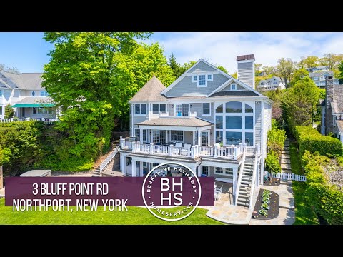 3 Bluff Point Rd, Northport, NY home video tour
