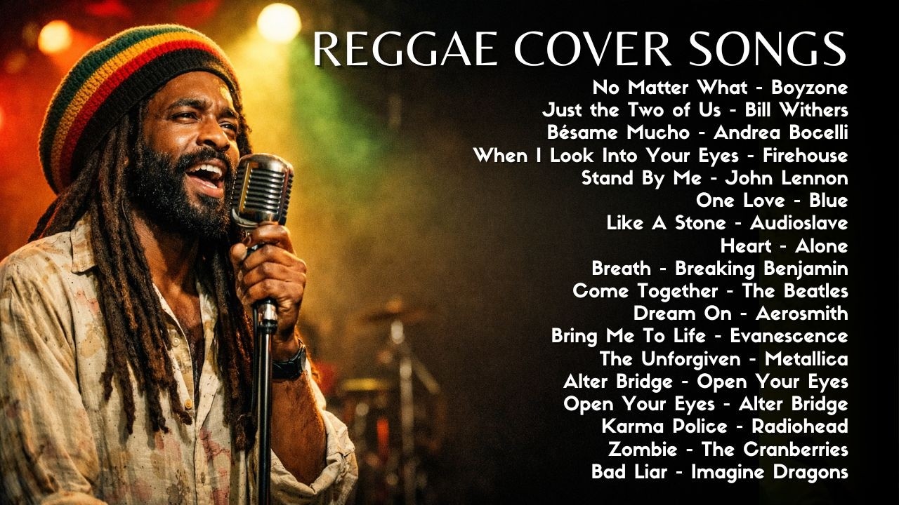 Boyzone, Bill Withers, Andrea Bocelli, Firehouse, John Lennon, Blue - Smooth Chill Reggae Cover