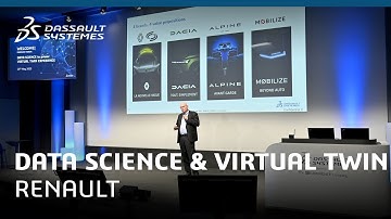 Data Science to Power Virtual Twin Experience 2023 with Renault | Dassault Systèmes