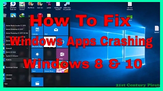 How to fix Windows Apps Crash | Fix Windows Apps Not Opening | Windows 8 & 10 screenshot 5