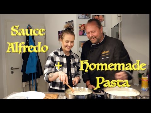 Video: Wie Man Alfredo-Sauce Macht