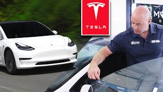 How does Sun Stoppers tint Tesla Model 3's?