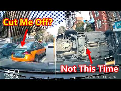 Try to Cut Me Off? Not a Chance | Dashcam Cut-In Crash Compilation
