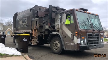 Whitetail Disposal • Mack LEU Labrie Automizer Garbage Truck