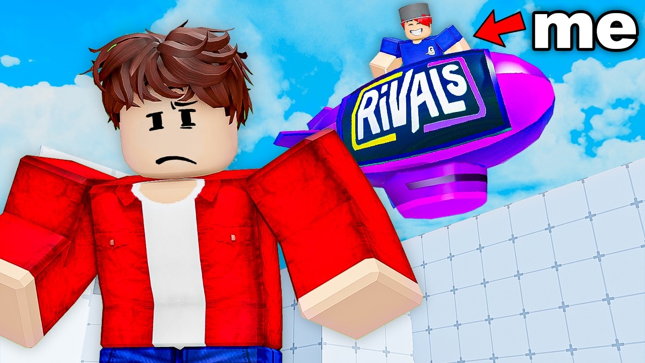 Hiding Outside The Map To Cheat In Rivals Hide & Seek!!