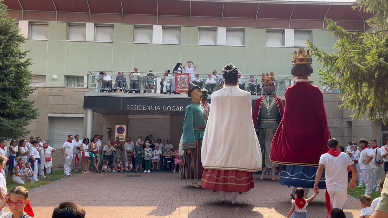Gigantes de Tafalla, Fiestas 2025 (Día 3)