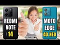 REDMI NOTE 14 5G VS MOTO EDGE 40 NEO 5G  #speedtest  #galaxy  #samsung  #celular   📱 @canaldwn