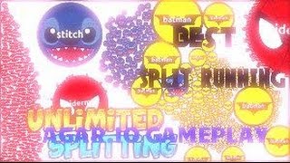 Agar.io Game play /Best Split Running / With Random