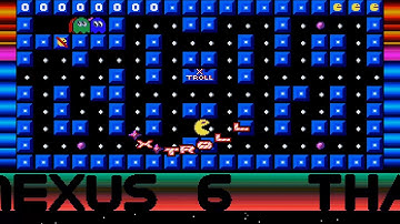 ATARI ST AudioPac By X Troll AUDIO PAC PACMAN CLONE PAC MAN ELEMENTS