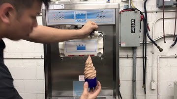 Mix test: Taylor 336 1ph air soft serve machine M2086754
