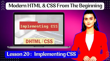 Lesson 20. Implementing CSS #html,  #CSS, #Basic_html, #Basic_CSS , #Freelancing_Help_Zone