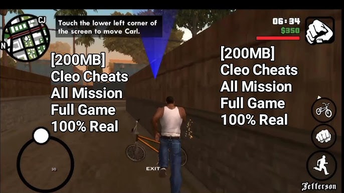 200MB] How to Download Gta San Andreas on Android with Cleo Cheats