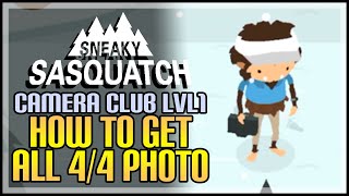 Sneaky Sasquatch Camera Club All Level 1 Photo Requests