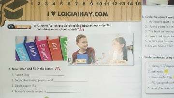 Listening - Lesson 1 - Unit 2. School - Tiếng Anh 6 - iLearn Smart World