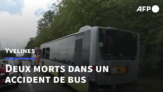 Yvelines: deux morts dans un accident de bus | AFP