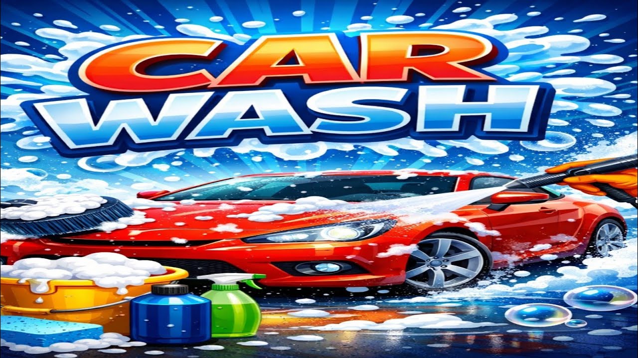 Green Car Wash, a fun and educational game where cleanliness meets sustainability