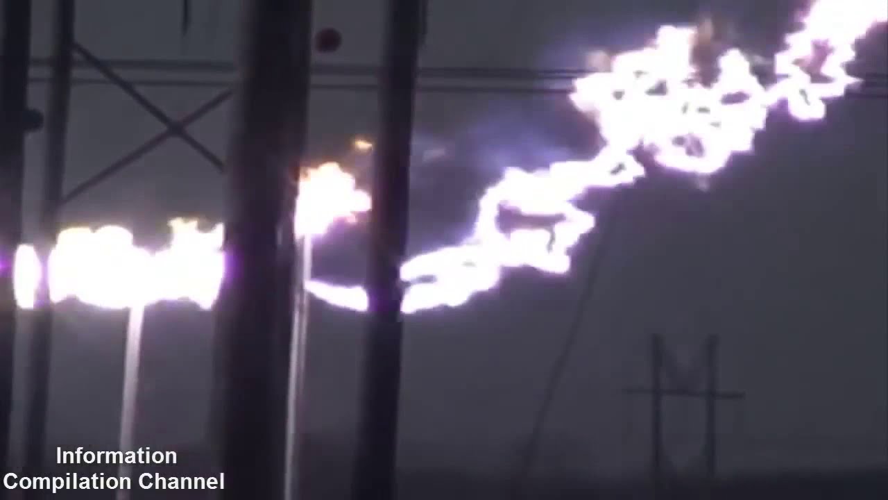 Electric Explosion Electric Arc power compilation vol1 YouTube