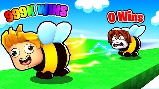 Becoming The Fastest In Roblox Bee Race Clicker